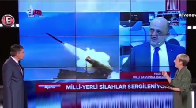 Yunanlar: Bora füzesi ülkenin ortasına kadar ulaşır