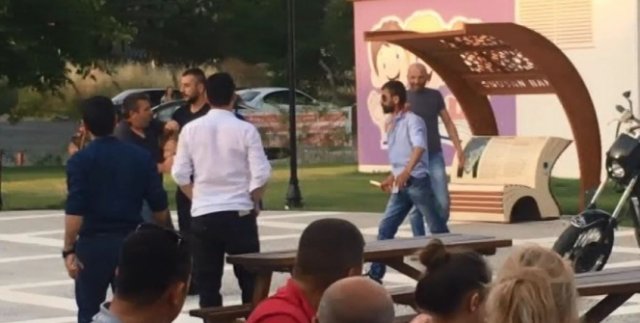 Çocuk parkında dehşet anları