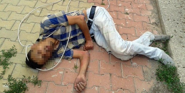 Hırsızlık şüphelisi polisten kaçarken 4. kattan düştü