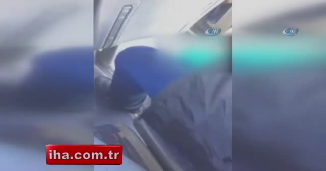 Otobüste taciz kamerada