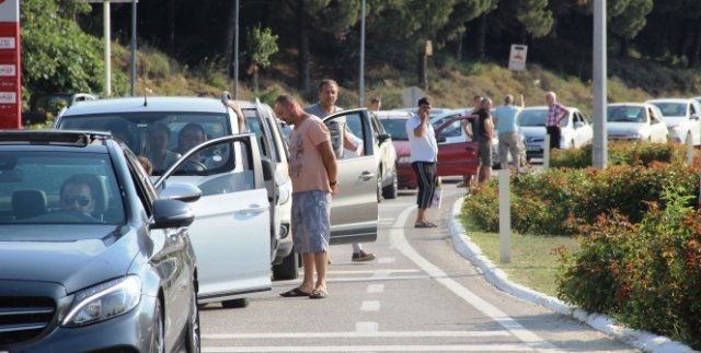 Tatil yolu çile dolu