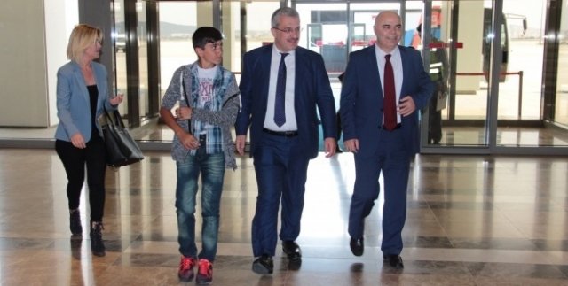 TEOG 2'ncisi Çemişgezekli Habib, İstanbul'a geldi