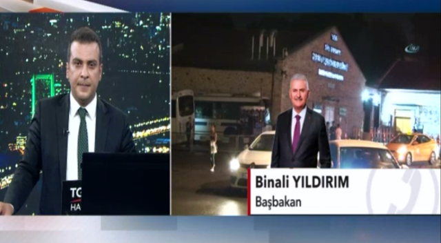 Başbakan Yıldırım'ın sesi, direnişin kanalı TGRT Haber'den yükseldi