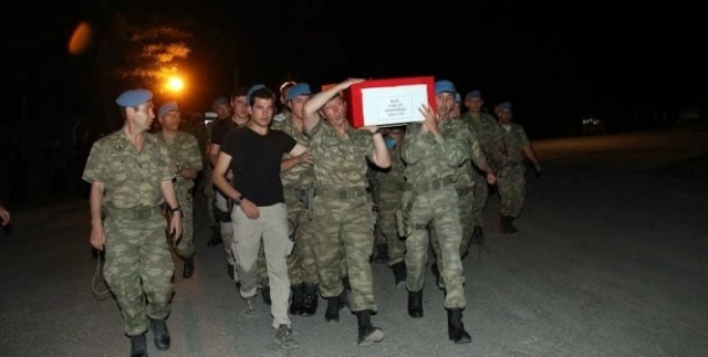 Hakkari şehidi memleketine uğurlandı