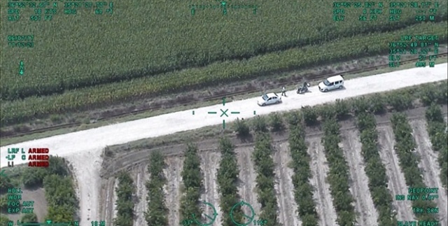 Mısır tarlasında helikopter destekli uyuşturucu operasyonu