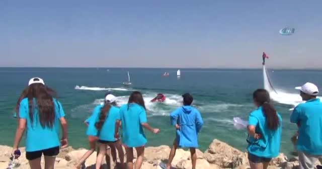 8. Van Denizi Su Sporları Festivali başladı