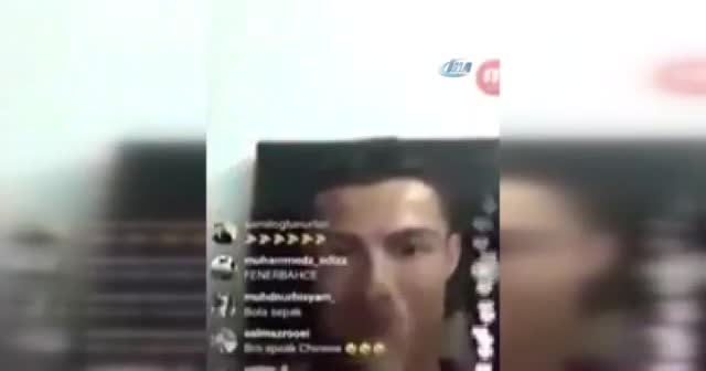 Ronaldo'dan Göztepe tezahüratı
