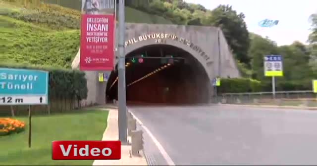 Sarıyer Tüneli’nde akılalmaz kaza