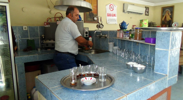 Çalışacak personel bulamadığı için...
