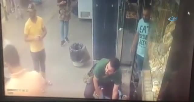 Güven timleri hırsızı suçüstü yakaladı