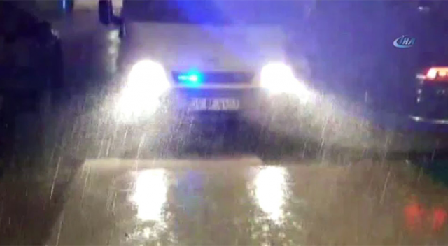 İstanbul’da kuvvetli dolu yağışı