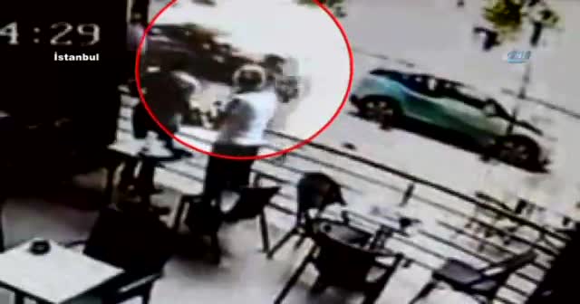 İstanbul’un göbeğinde kadına şiddet