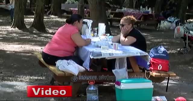 İstanbullular bayramın ikinci günü piknik alanlarına akın ettiler