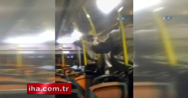 İşten çıkan madenciler, koltukları kirletmemek için ayakta seyahat ettiler