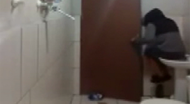 Kedisiyle fare avına çıkan genç bin pişman oldu!