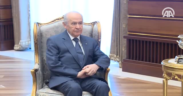 Cumhurbaşkanı Erdoğan ile MHP Genel Başkanı Bahçeli görüştü