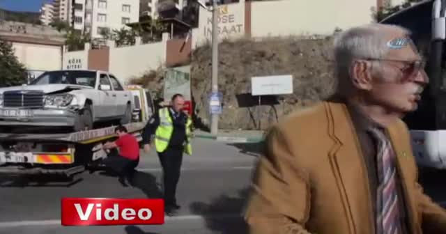 Harun Kolçak'ın babası Eşref Kolçak kaza yaptı