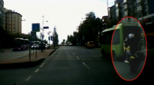 İstanbul trafiğinde tehlikeli hareketler