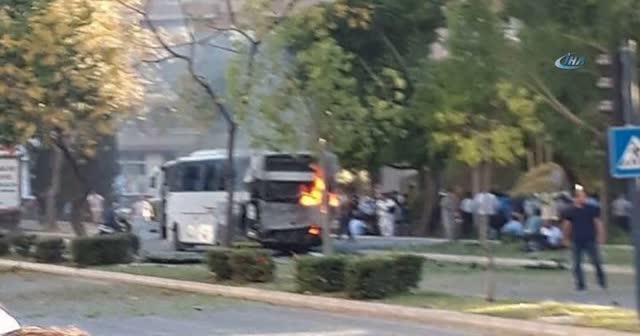 Mersin'de patlama oldu