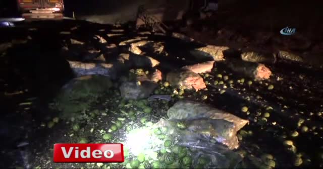 Tır yol kenarında arıza yapan kamyonete çarptı: 2 kişi hayatını kaybetti
