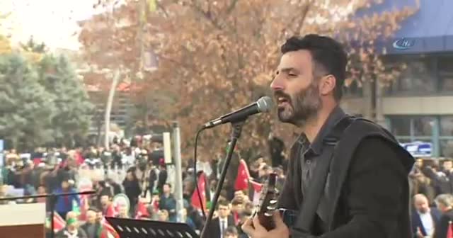 'Kudüs’e Özgürlük, İnsanlığa Barış' mitingi başladı