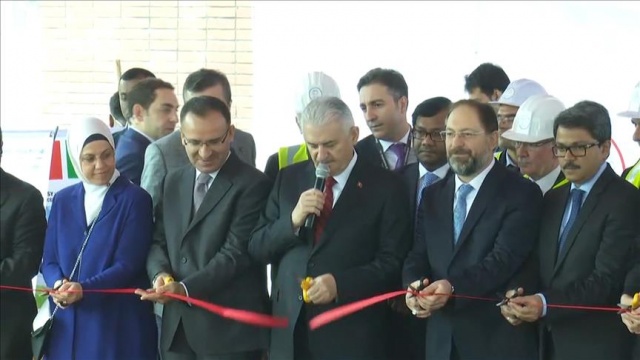 Başbakan Yıldırım, Dakka Büyükelçiliği temel atma törenine katıldı