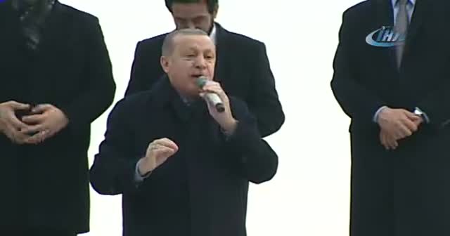 Cumhurbaşkanı Erdoğan: F-16 olup inlerine gireriz