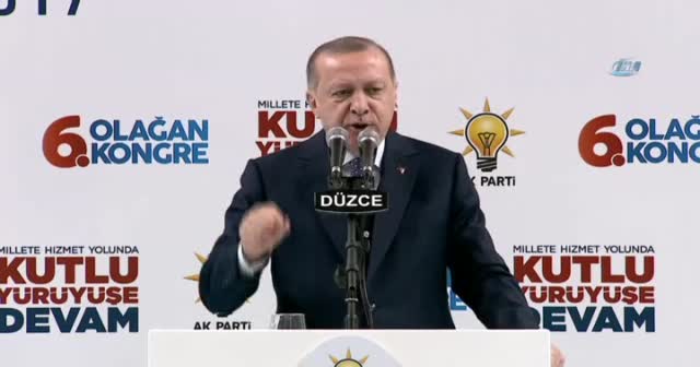 Erdoğan: Her ihanetin arkasından çıkması tesadüf olamaz