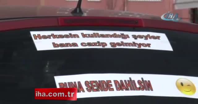 Eşinden boşandıktan sonra aracını süsletip mangal partisi verdi