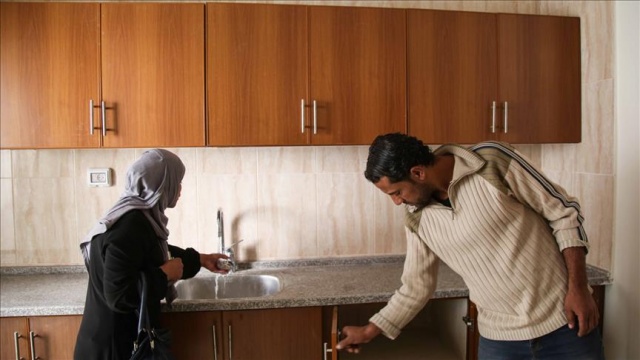 Gazzeliler Türkiye'nin yaptırdığı konutlarına kavuştu