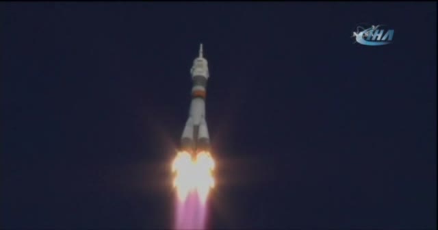 Soyuz uzaya fırlatıldı