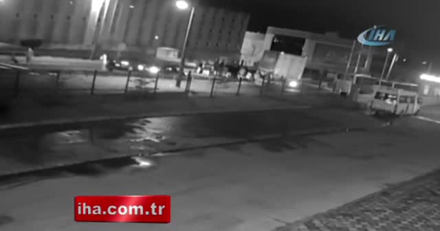 1 kişinin öldüğü feci kaza kamerada