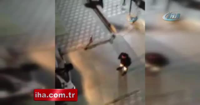 Alkollü şahıs çöp kamyonuna geçit vermedi