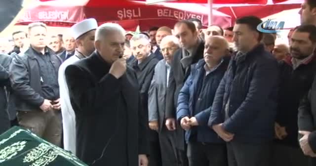 Başbakan Yıldırım, dayısının oğlunun cenaze törenine katıldı