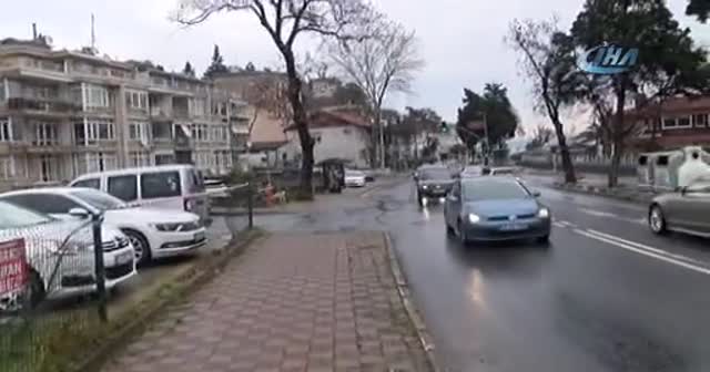 Burak Yılmaz'ın aşırı hızla giden aracı böyle takla attı