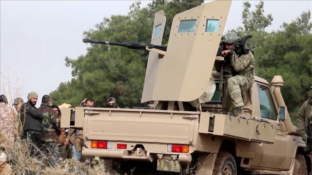 Burseya Dağı'nda çatışma anları görüntülendi