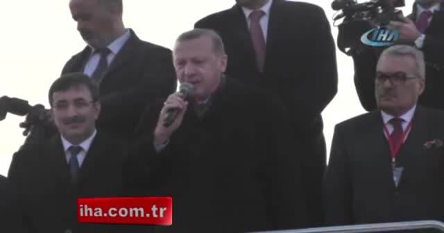 Cumhurbaşkanı Erdoğan: 'Vatanımızı bölemeyecekler'