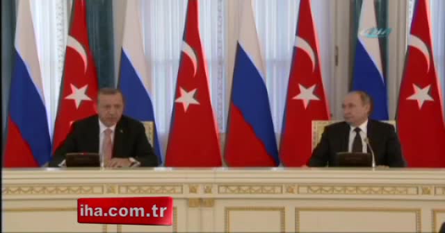 Cumhurbaşkanı Recep Tayyip Erdoğan, Putin'le telefonla görüştü