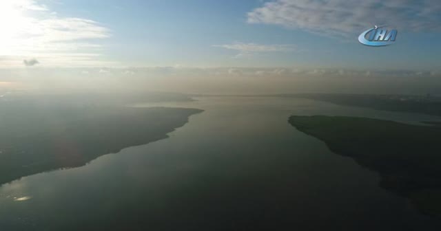 Kanal İstanbul Güzergâhı havadan görüntülendi