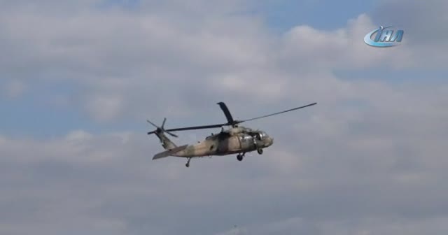 Kilis’te helikopter haraketliliği