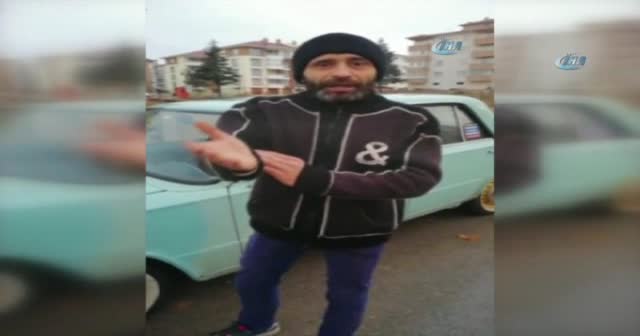 Murat 124 sahibinin bu videosu sosyal medyayı salladı