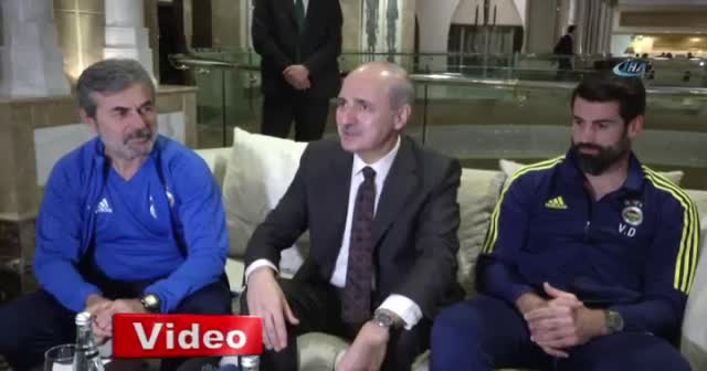Numan Kurtulmuş'dan Fenerbahçe'ye ziyaret