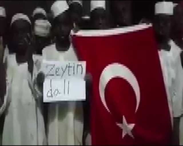 Sudanlı yetimlerden TSK'ya dua
