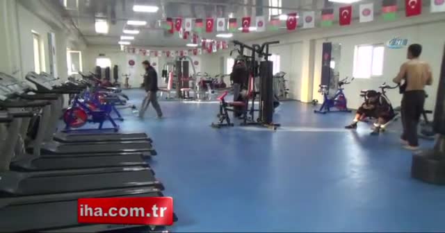 TİKA'dan Kabil Uluslararası Havaalanı’na spor salonu