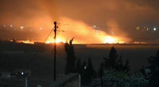 Afrin'e girmek isteyen konvoy vuruldu!