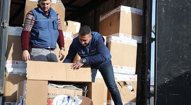Aksaray'daki kaçak sigara operasyonunda 4 tutuklama