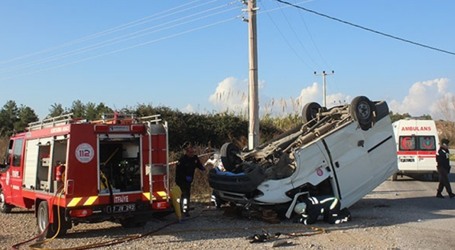 Antalya'da trafik kazası: 1 ölü, 3 yaralı