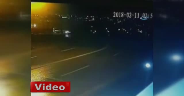 Başkent’te trafik kazaları kameralara yansıdı