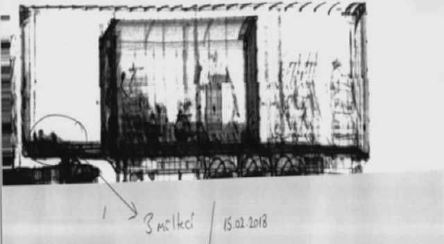 İşte Mültecilerin X- ray cihazındaki fotoğrafları