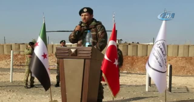 ÖSO'nun Türkmen komandoları Afrin yolunda